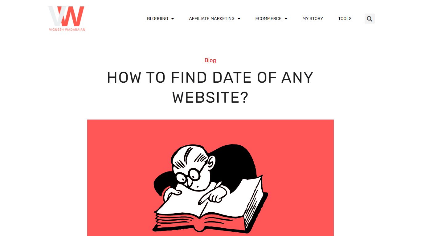 How To Find Date of a Published Websites and Articles